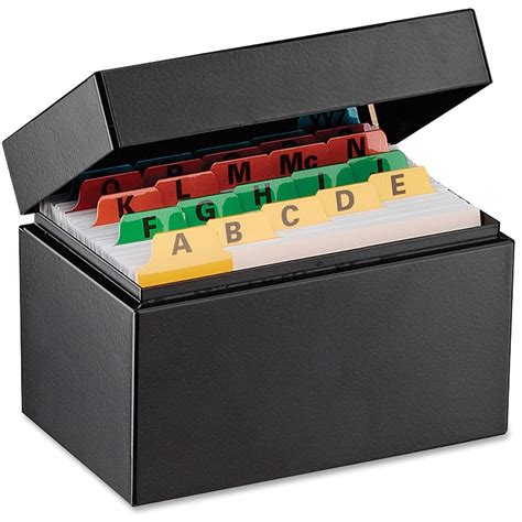 metal business card file box|box for business card storage.